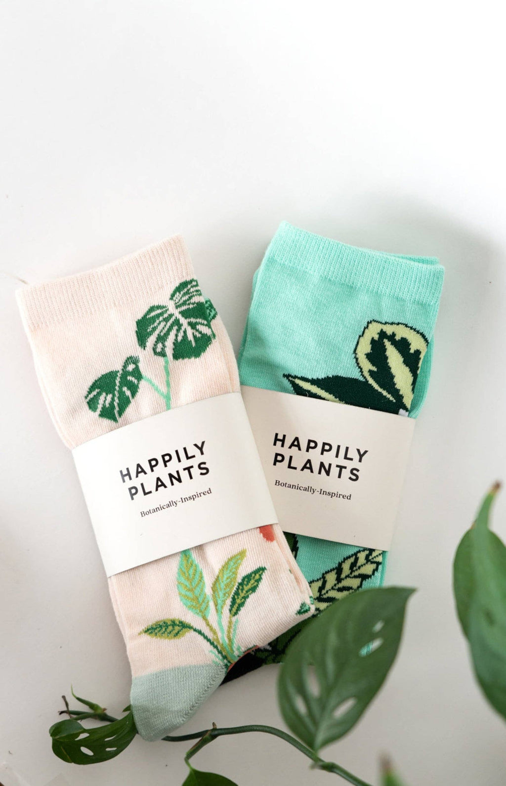 Plant Lover Cotton Crew Socks