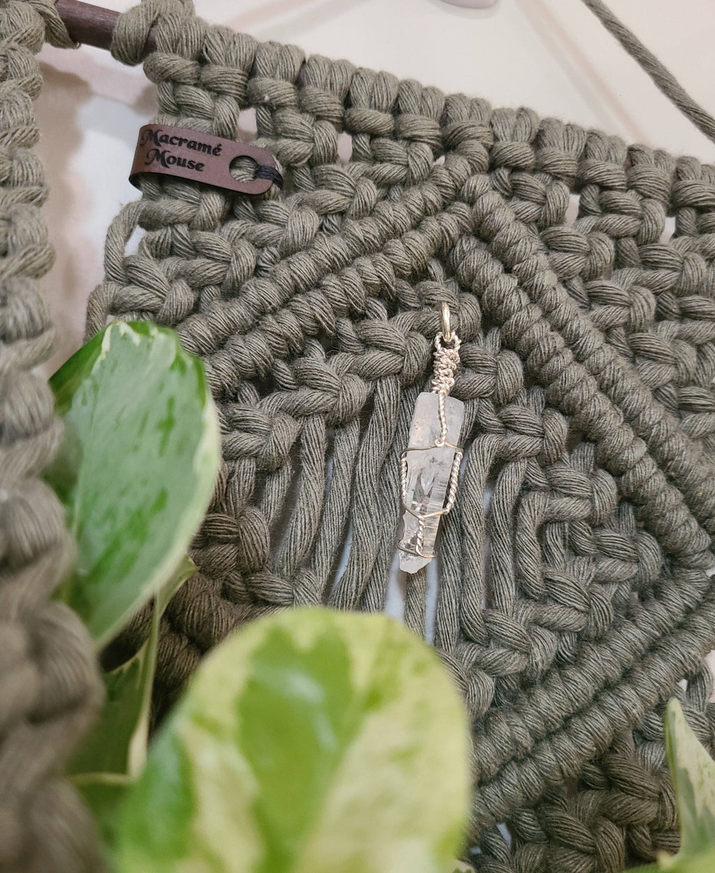 The Quartz - Wall Based Plant Hanger
