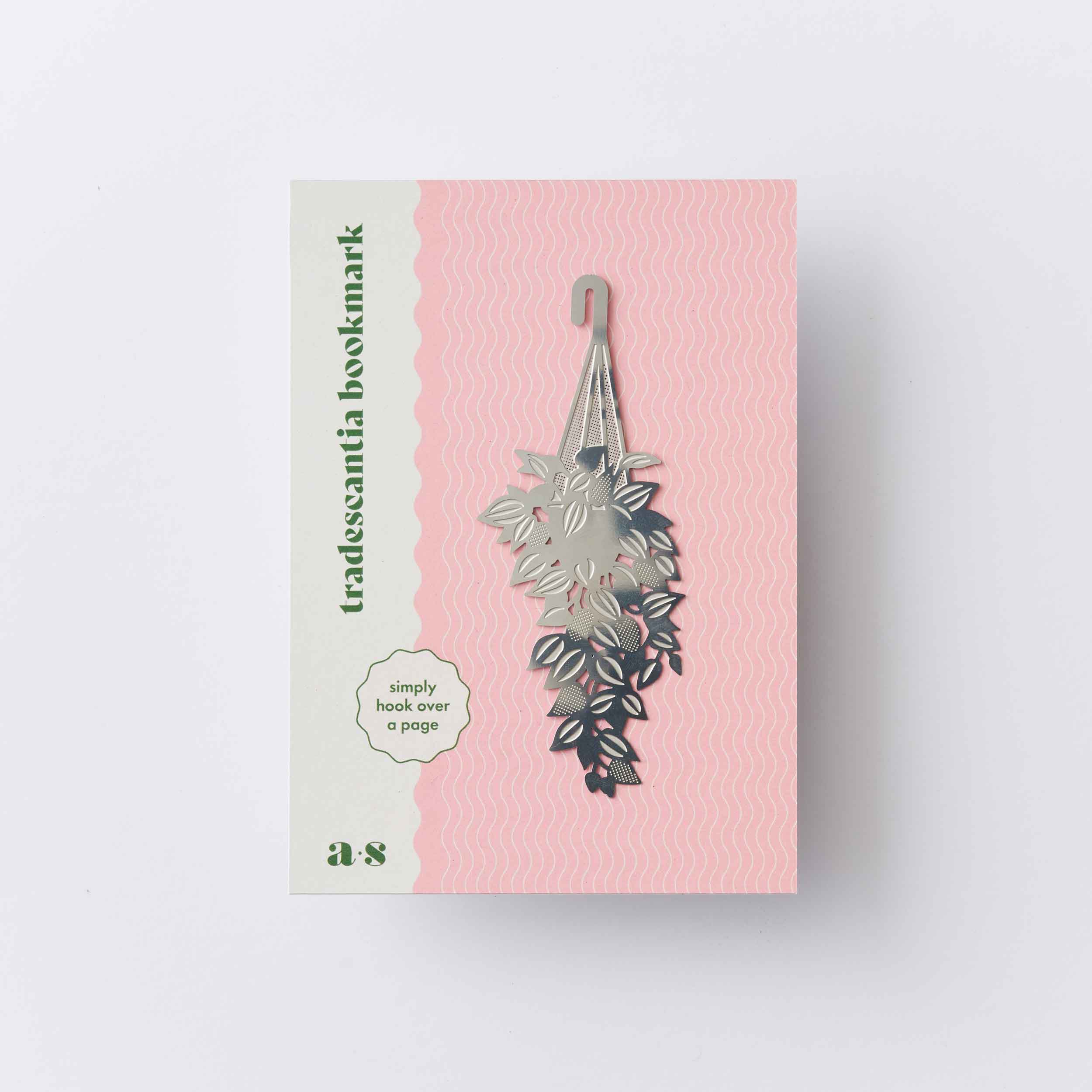 Bookmark - Hanging Tradescantia, Houseplant page marker