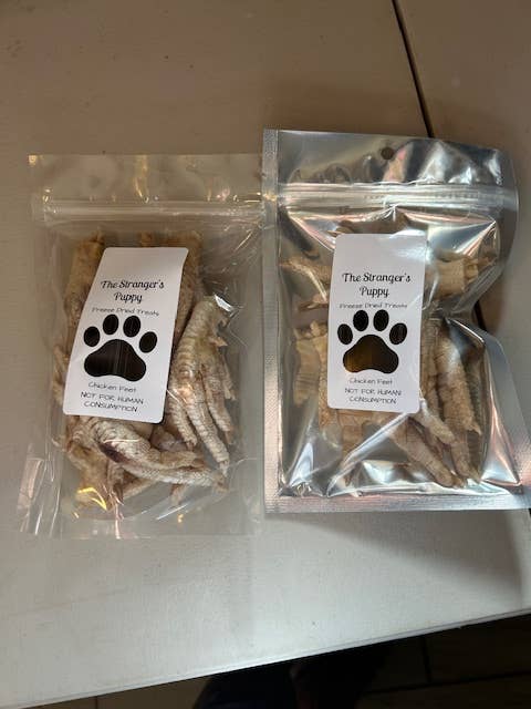 Freeze Dried Chicken Feet