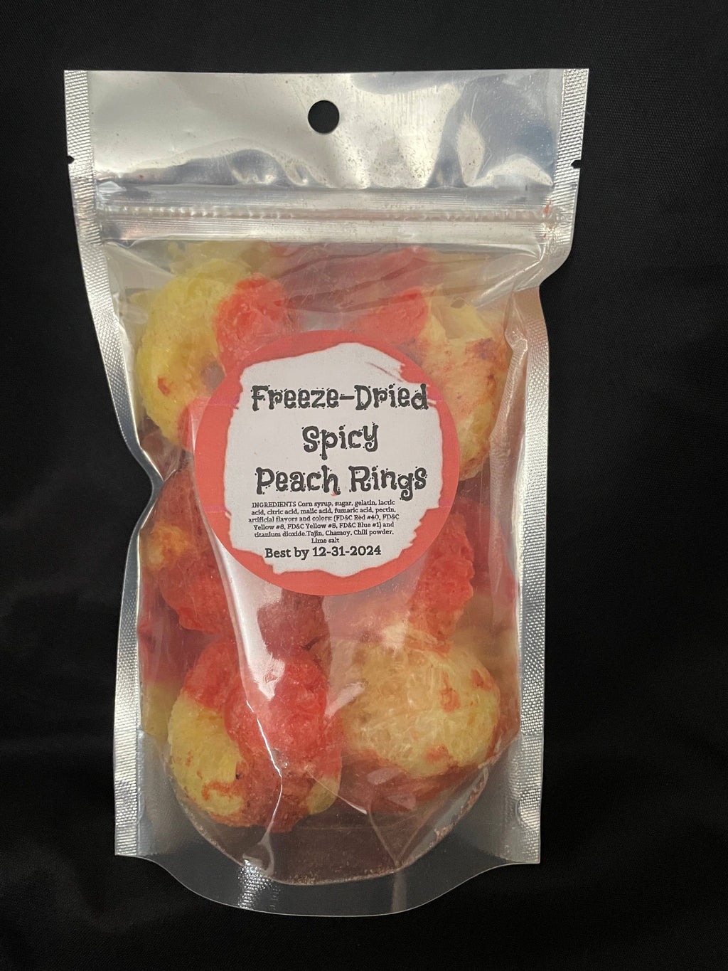 Freeze Dried candy Peach Rings and others