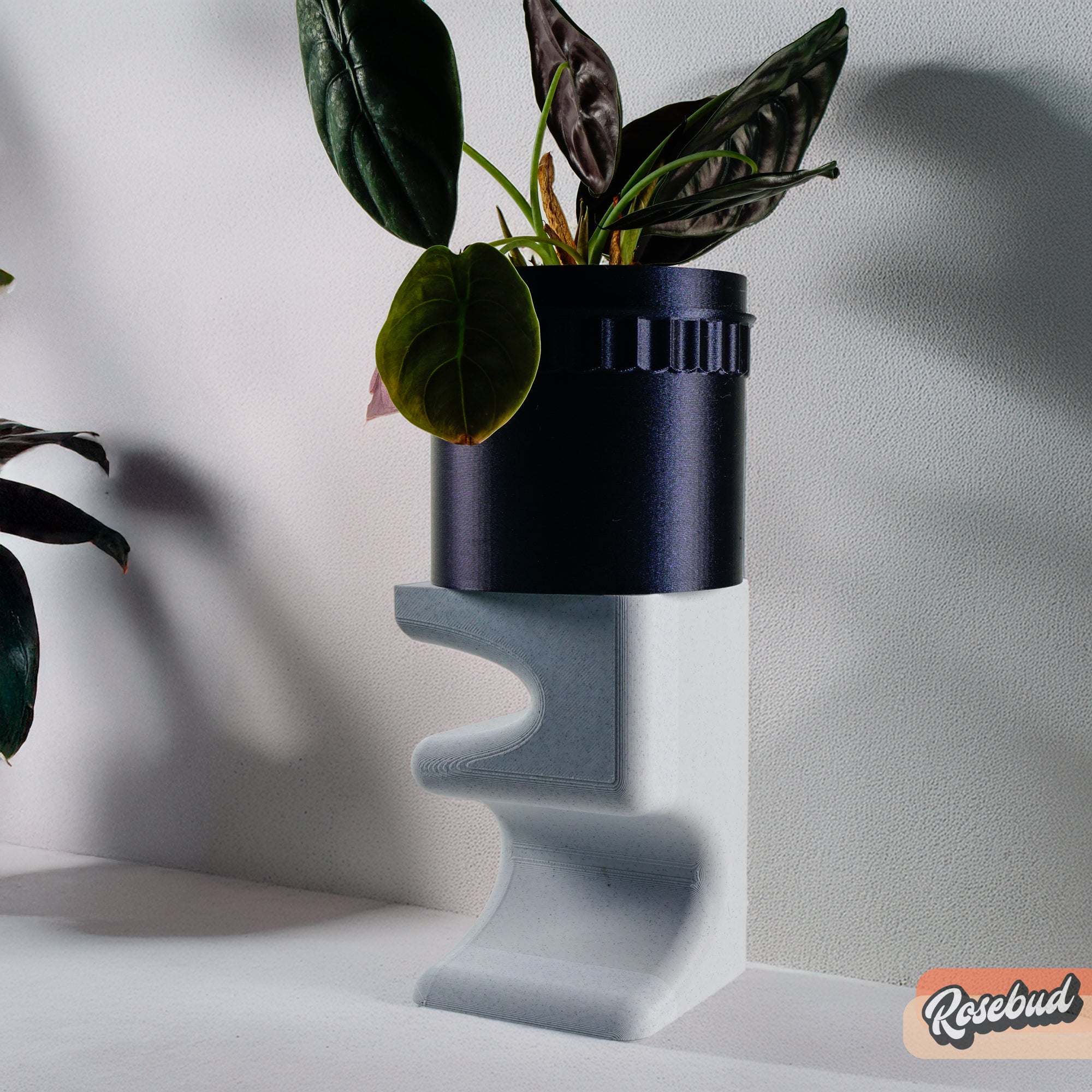 Plant Stand for Indoor Plant Pots - Perfect for House Plants and Plant Lovers, Gift for Plant Lover, Art Deco Planter Stands, Contour