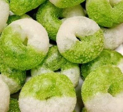 Freeze Dried candy Peach Rings and others