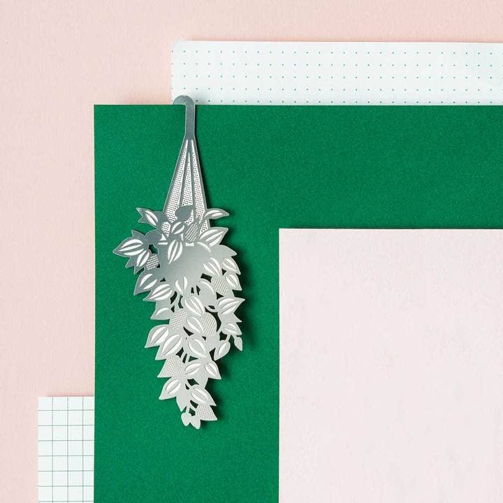 Bookmark - Hanging Tradescantia, Houseplant page marker