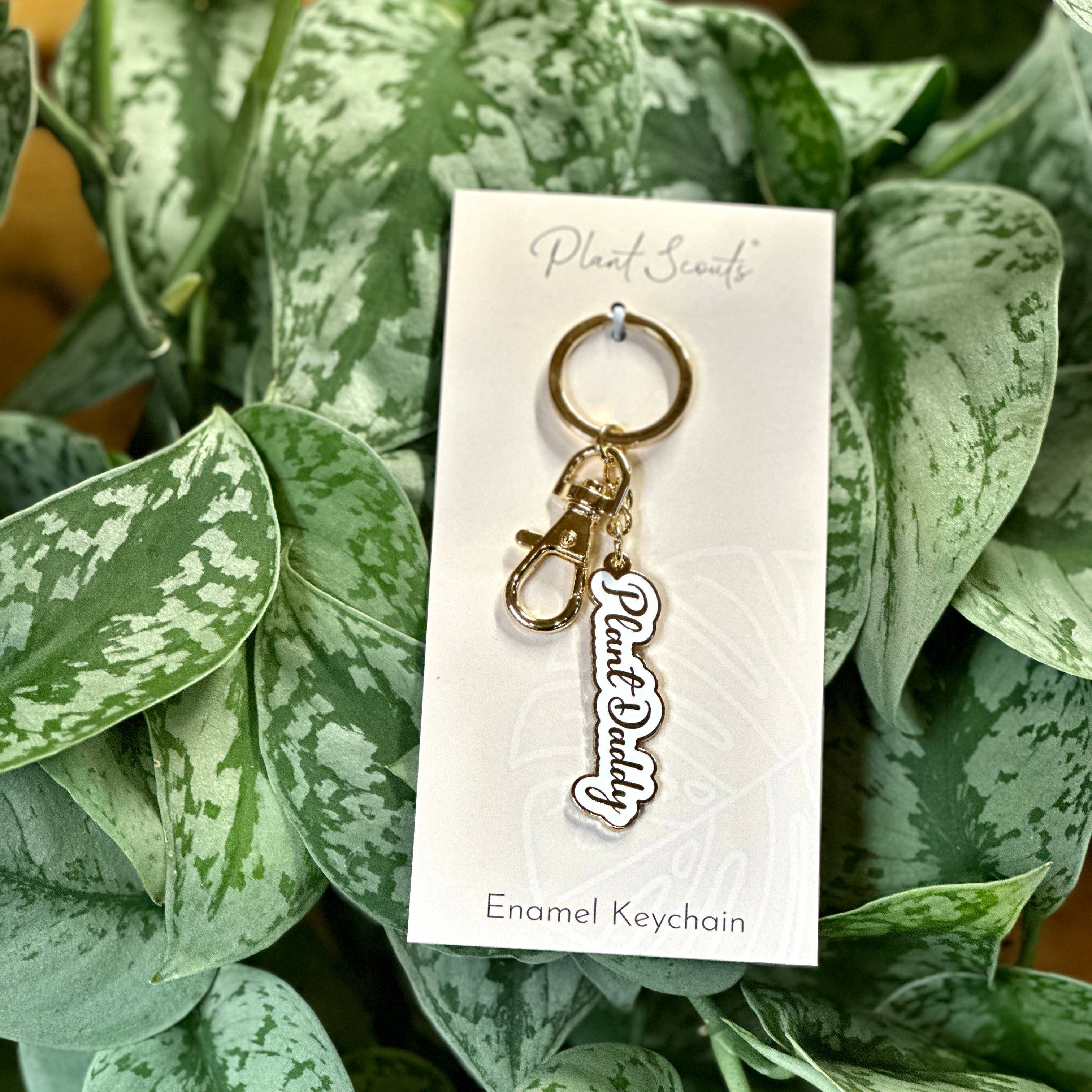 Plant Daddy Keychain