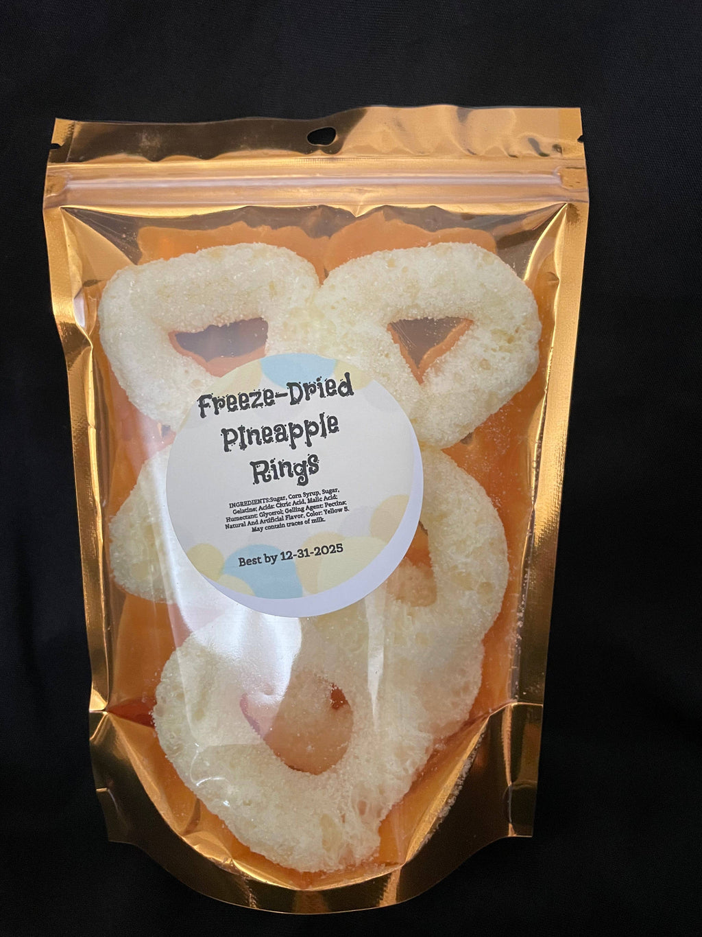 Freeze Dried candy Peach Rings and others