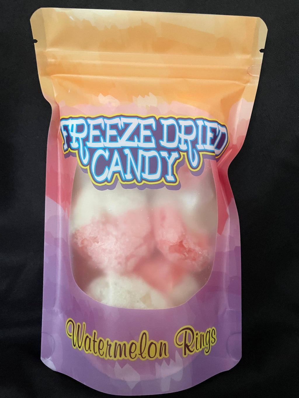 Freeze Dried candy Peach Rings and others