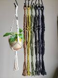 Small Macramé Plant Hanger - The Twist