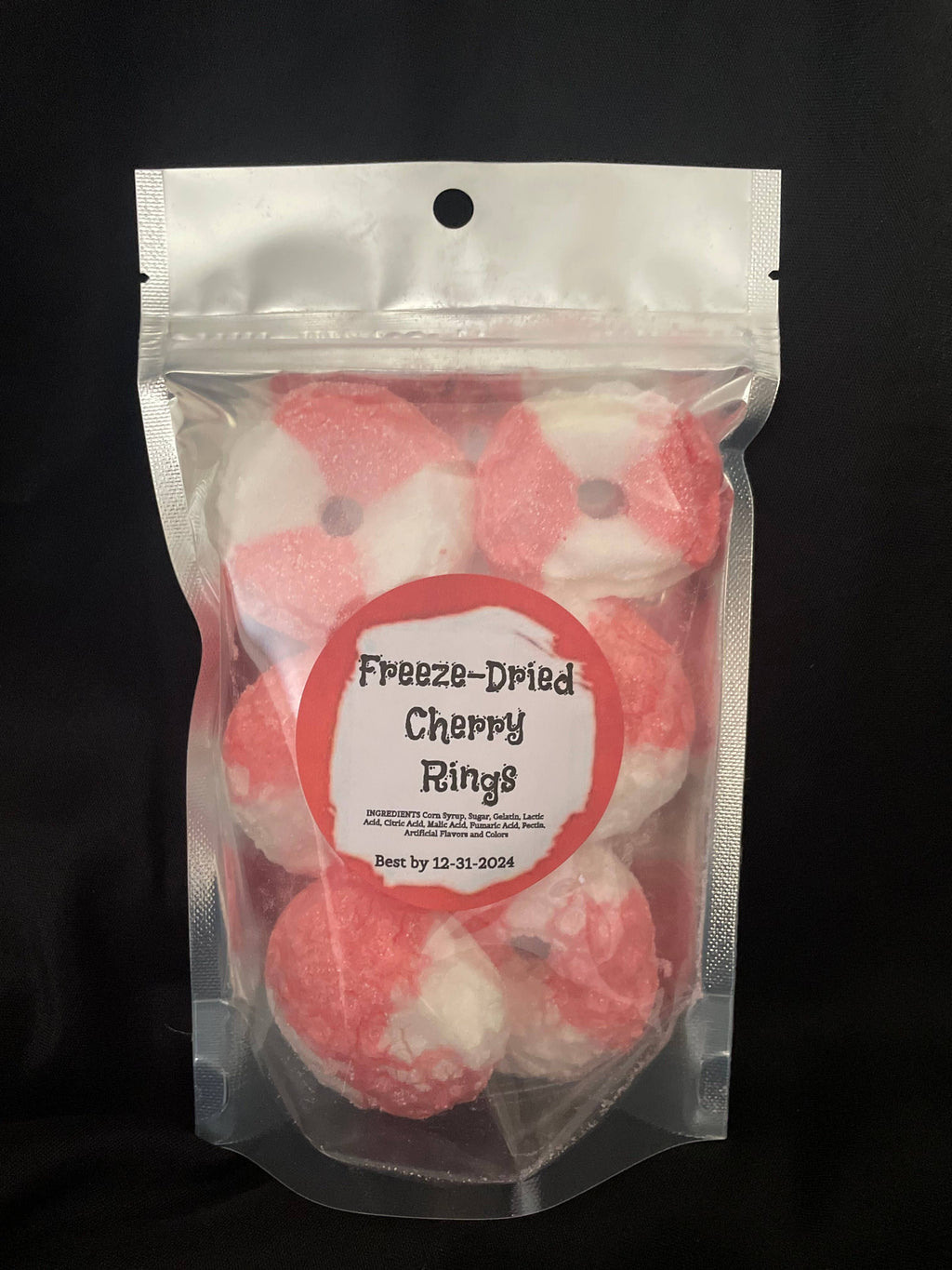 Freeze Dried candy Peach Rings and others