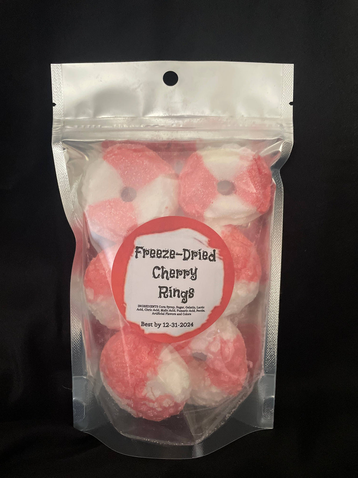 Freeze Dried candy Peach Rings and others