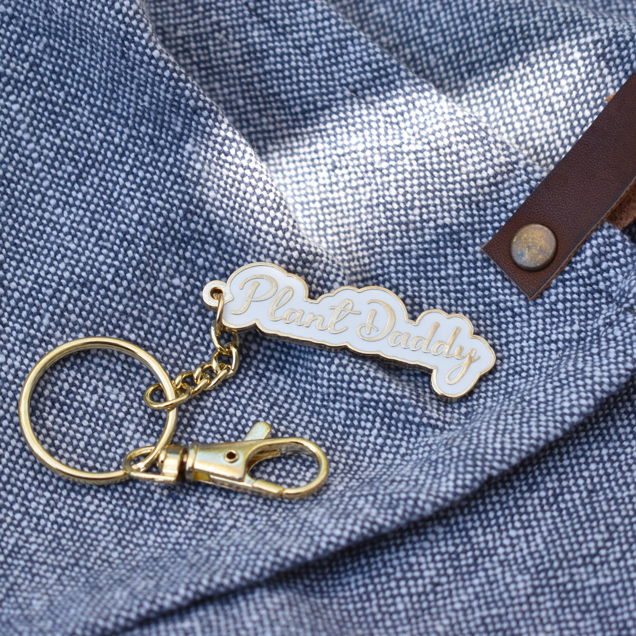 Plant Daddy Keychain