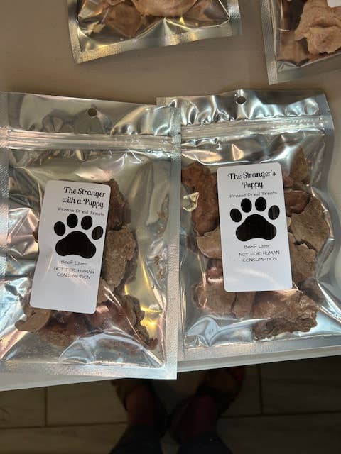Freeze Dried Dog Treats Beef Liver